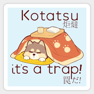 wolf in a Kotatsu it's a trap Magnet